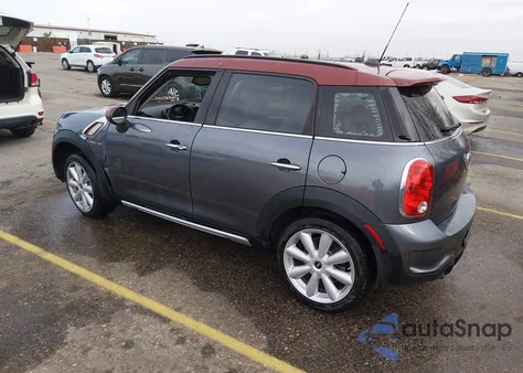 2016 Mini Countryman Cooper S z USA, uszkodzony, nr VIN WMWZC5C59GWT38648